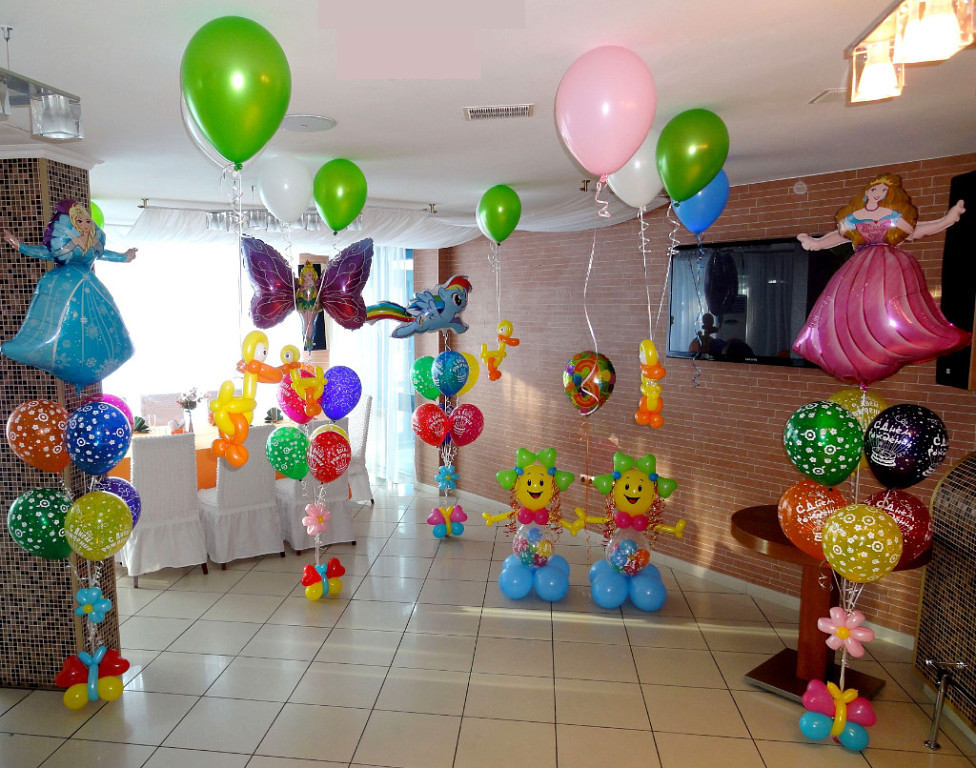Детский праздник шарами